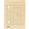 Organisateur FALKEN, format A4, carton, chamois
