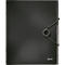 Organisateur Solid LEITZ®, format A4, 3 couvertures de protection, 6 compartiments, PP, noir