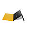 Organisateur trieur Exacompta, format A4, fermeture élastique, carton, 7 compartiments, jaune