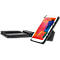 Organiseur tablette ELEGANCE WEDO, format A5, similicuir/nylon, avec bloc-notes, noir