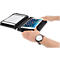 Organiseur tablette ELEGANCE WEDO, format A5, similicuir/nylon, avec bloc-notes, noir
