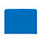 Blue folder on a white background.
