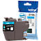 A Brother LC3219XL C ink cartridge and packaging. Text reads: 'LC3219XL C' and 'brother'.