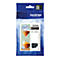 Ink cartridge in blister packaging from Brother, with logo and product name. Printed "LC3235XL BK".