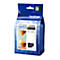 Original Brother ink cartridge LC3235XL BK. Black ink in a package with the company logo and product details.