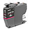 Brother LC421M magenta ink cartridge, with "PUSH" and "LC421 M" text.
