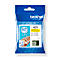 Yellow Brother LC421 ink cartridge. Features the 'Original brother' logo and product model information.
