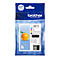 Brother LC3211 ink cartridge in blister packaging, orange with leaf. Text: Cyan, Magenta, Yellow, Black, A4/200. Brother logo.