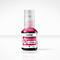 Eine Flasche magenta Brother Tinte auf weißem Hintergrund. Aufschrift: Brother, BT D180M, 48,8 ml.