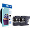 Original Brother Tintenpatronen LC-123BK, Doppelpack, schwarz