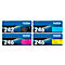 Original Brother Toner TN-242BK, TN-246 CMY, Mixpack, cyan, magenta, gelb, schwarz