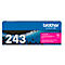 Original Brother Toner TN-243M, Einzelpack, magenta