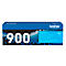 Original Brother Toner TN-900C, Einzelpack, cyan