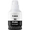Canon ink bottle with the text '50 PGBK'. The bottle is black and white.