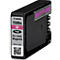 Magenta ink cartridge with black casing, Canon, 1500XL, M, PUSH, PGI-1500XL Magenta label, made in Japan.