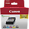 Original Canon Tinten Multipack PGI-580/CLI-581 PGBK/C/M/Y/K, Mixpack, cyan, magenta, gelb, schwarz/schwarz-pigmentiert