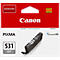 Original Canon Tintenpatrone CLI-531 GY (6122C001), bis zu 515 Seiten, Einzelpack, grau