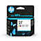HP ink cartridge no. 57, tri-color. Image with text "over 40% recycled plastic".