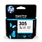 Original HP Tintenpatrone 305 CMY, Multipack, cyan, magenta, gelb