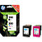 Original HP Tintenpatronen 300 CMYK, Multipack, schwarz, Tri-Colour