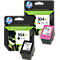 Original HP Tintenpatronen 304XL CMYK, Mixpack, schwarz, Tri-Colour
