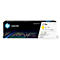 HP LaserJet toner cartridge 219A, yellow, on a white background. Black box with blue and yellow lettering.