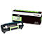Black toner cartridge and box with green accents. Printed: Lexmark 602.
