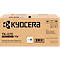Bruine kartonnen doos met KYOCERA logo en productinformatie. 'TK-1270 Toner Kit Black' is duidelijk zichtbaar.