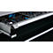Otto Kind brede werkbank type 405, beuken multiplex blad, tot 1.200 kg, B 1524 x D 750 x H 850 mm, staal, centrale vergrendeling, alu wit/diepzwart