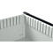 Otto Kind brede werkbank type 405, beuken multiplex blad, tot 1.200 kg, B 1524 x D 750 x H 850 mm, staal, centrale vergrendeling, lichtgrijs/lichtgrijs