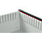 Otto Kind Breitfachwerkbank Typ 405, Buche Multiplexplatte, bis 1.200 kg, B 1524 x T 750 x H 850 mm, Stahl, Zentralverschluss, lichtgrau/feuerrot