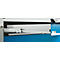 Otto Kind Breitfachwerkbank Typ 405, Buche Multiplexplatte, bis 1.200 kg, B 1524 x T 750 x H 850 mm, Stahl, Zentralverschluss, lichtgrau/lichtblau