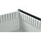 Otto Kind Breitfachwerkbank Typ 405, Buche Multiplexplatte, bis 1.200 kg, B 1524 x T 750 x H 850 mm, Stahl, Zentralverschluss, lichtgrau/staubgrau