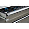 Otto Kind Breitfachwerkbank Typ 405, Buche Multiplexplatte, bis 1.200 kg, B 1524 x T 750 x H 850 mm, Stahl, Zentralverschluss, lichtgrau/staubgrau