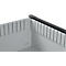 Otto Kind Breitfachwerkbank Typ 405, Buche Multiplexplatte, bis 1.200 kg, B 1524 x T 750 x H 850 mm, Stahl, Zentralverschluss, weißaluminium/tiefschwarz