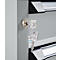 Otto Kind Breitfachwerkbank Typ 405, Buche Multiplexplatte, bis 1.200 kg, B 1524 x T 750 x H 850 mm, Stahl, Zentralverschluss, weißaluminium/weißaluminium