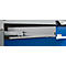 Otto Kind établi large type 405, plateau en hêtre multiplex, jusqu'à 1 200 kg, L 1524 x P 750 x H 850 mm, acier, fermeture centrale, blanc aluminium/bleu enzyme