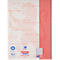 Oxford notitieboek recycling, 80 vel, DIN A4+, 90 g/m², 4-gaats perforatie, spiraalbinding, OPTIK PAPER®, vierkant, linkermarge, rood
