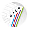 Oxford Office Notebook Europees boek, DIN A4+, vierkant, harde kaft, 5 stuks