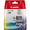 Pack économique 2 cartouches d'imprimante PG-40/CL-41 Canon, noir/couleur