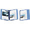 Pack économique, Pupitre de table, avec 20 pochettes pour système de présentation, bleu