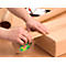 Packband tesapack® Paper ecoLogo®, aus Papier, 50 m x 50 mm, Stärke 107 µ, 6 Rollen