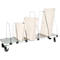 Packpool Untertisch-Magazin, fahrbar, 5 Schiebebügel, f. Packtische B 1750 mm
