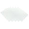 Page de couverture PVC Fellowes, transparent, format A4, pour reliure avec baguette en métal ou en plastique, 240 µm, 100