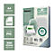 Couvertures de reliure Fellowes A4 en PVC transparent, 300 microns, paquet de 100 avec 40 pour cent de contenu recyclé.