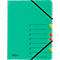 PAGNA documentenmap Easy, A4, elastieksluiting, 7-delig, groen