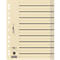 Light beige perforated divider with horizontal black lines and numbers from 1 to 0. Logos of "easyrip", "PAGNA".