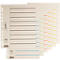 PAGNA Easy Rip scheidingsbladen, A4-formaat, gelinieerd, 10 stuks, diverse kleuren