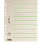 PAGNA Easy Rip Trennblätter, DIN A4-Format, Linienaufdruck, 100 Stück, grün
