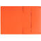 PAGNA Eckspannmappe, DIN A4, 3 Einschlagklappen, 25 Stück, orange